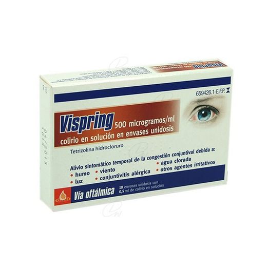 Vispring 500 Microgramosml Colirio En Solucion En Envase Unidosis 10 Envases Unidosis De 05 Ml