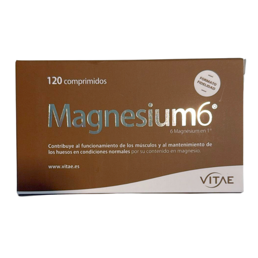 Vitae Magnesium 6 pack de 120 comprimidos