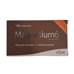 Vitae Magnesium 6 pack de 120 comprimidos