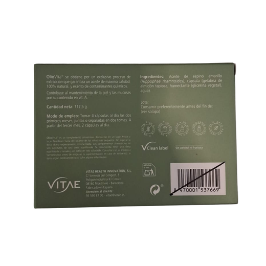 Vitae Oliovita 120 Caps