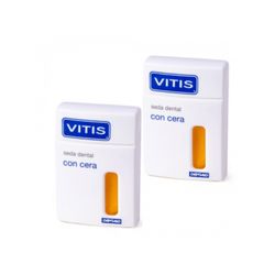 Vitis Seda Dental Con Cera 50 M 2 U Duplo
