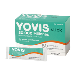 Yovis Stick 10 ud – Probiótico de Alta concentración para el equilibrio Intestinal