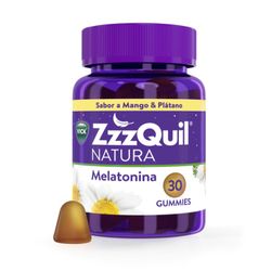ZzzQuil NATURA Plátano y Mango 30ud